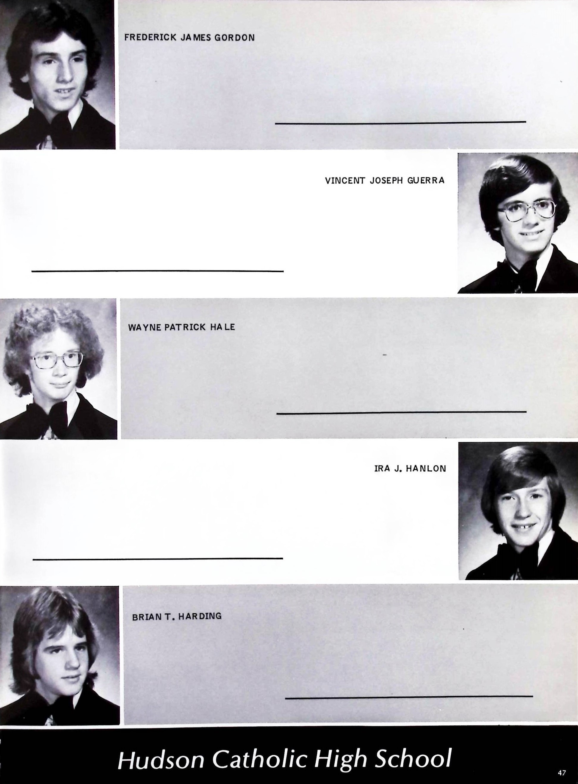 Class Of 1975 Hawk Yearbook Hawk Alumni